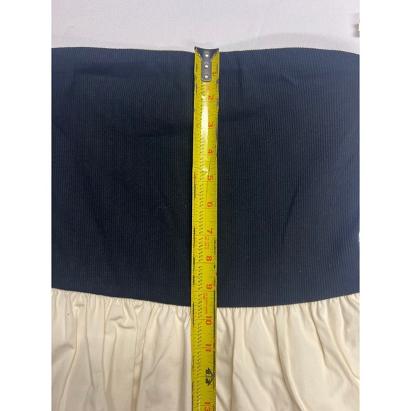 A New Day Strapless Ribbed Knit Bubble Skirt Mini Dress S Party Coquette - Picture 9 of 15